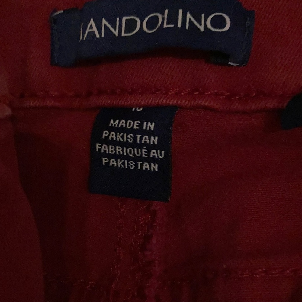 Bandolino red pants - Picture 2 of 4